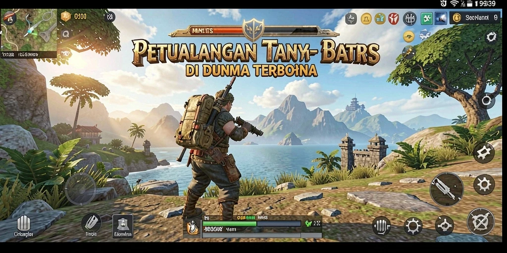 Menampilkan gameplay dinamis dalam dunia terbuka 9939.