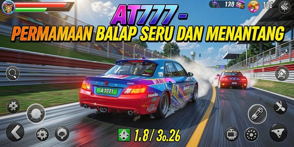 Gameplay balap cepat dan seru di AT777.