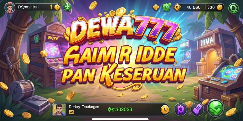 Tampilan gameplay DEWA777 yang menarik dan interaktif.