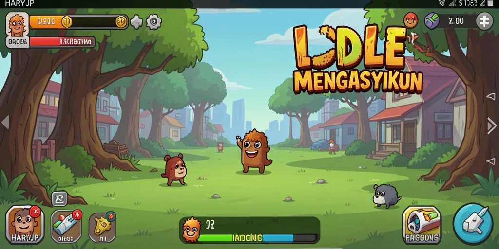 Tampilan gameplay HARAPJP yang memikat dan menyenangkan.