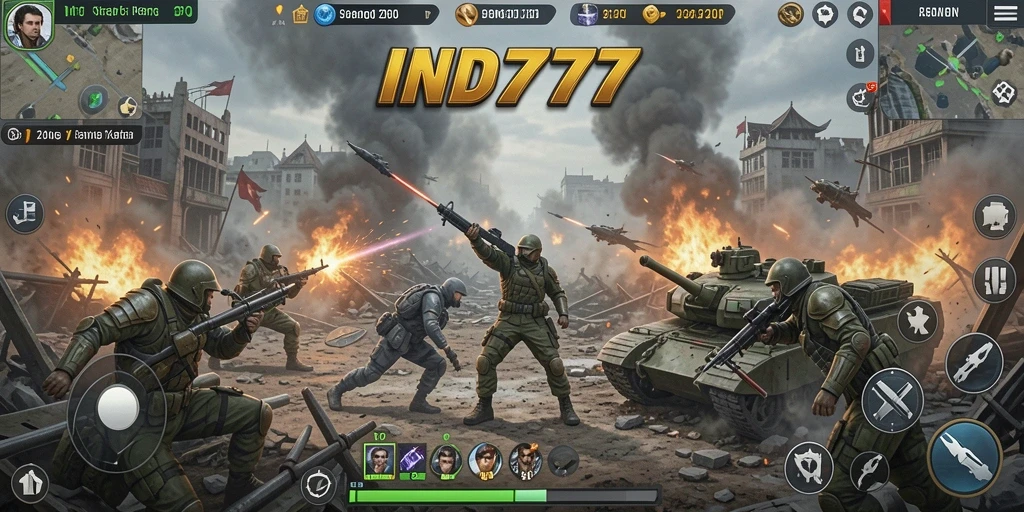 Tampilkan gameplay menarik di IND777 dengan pertempuran strategis yang intens.