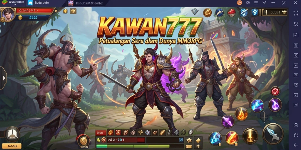 Tampilan gameplay KAWAN777 yang memukau dan interaktif.