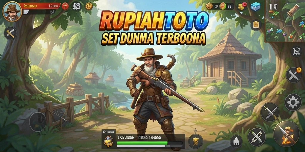 Tampilan gameplay Open World yang memukau di RUPIAHTOTO.