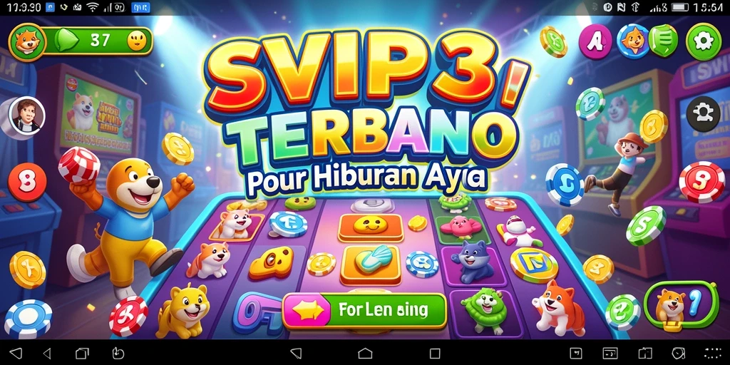 Screenshot gameplay SVIP3 yang menunjukkan keseruan permainan Bingo.